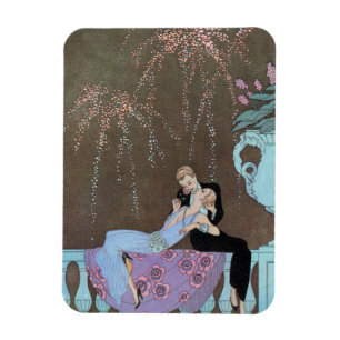 Magnet Flexible Feu d'artifice Art Déco vintage Le Feu, George Bar