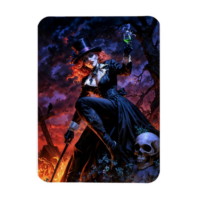 Magnet Flexible Feu de Maman Brigitte (Vertical)