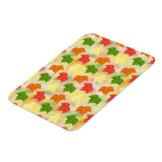 Magnet Flexible feuilles d'automne de l'aquarelle (Côté Gauche)