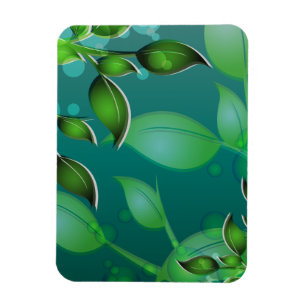 Magnet Flexible Feuilles de jardin frais