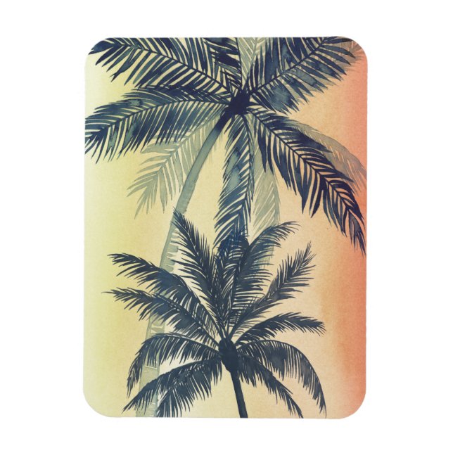 Magnet Flexible Feuilles de palmiers tropicaux (Vertical)