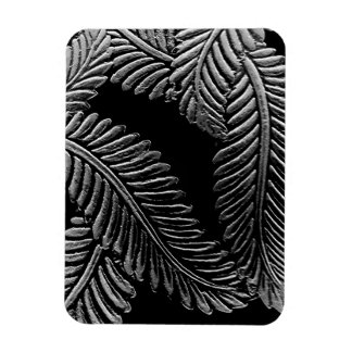 Magnet Flexible Feuilles noirs et blancs