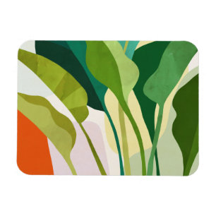 Magnet Flexible Feuilles tropicaux