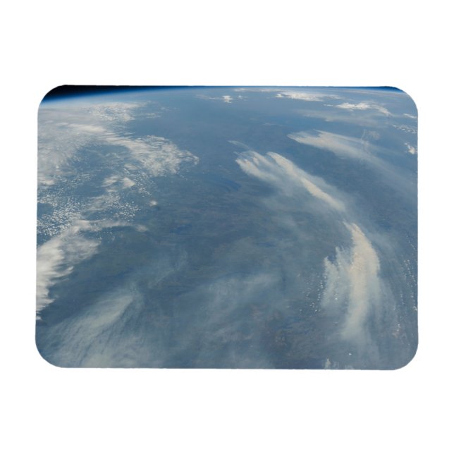 Magnet Flexible Feux Au Sud-Est De La Baie James Au Québec, Canada (Horizontal)