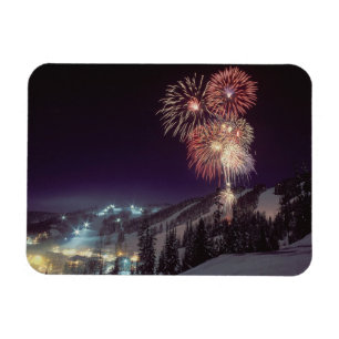 Magnet Flexible Feux d'artifice à la grande station de sports de