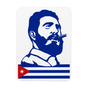 Magnet Flexible Fidel Castro, Président, Révolution, Cuba, La Hava