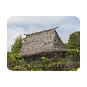 Magnet Flexible Fidji, île de Viti Levu. Culture polynésienne
