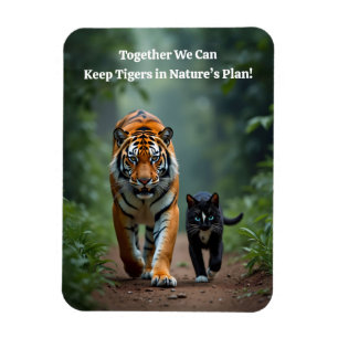 Magnet Flexible Fierce Feline amis dans le sondage