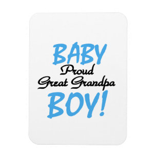 Magnet Flexible Fière Grand Papy Bébé Cadeaux Garçon