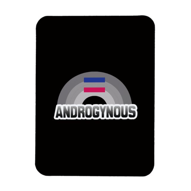 Magnet Flexible Fierté Androgyne (Vertical)