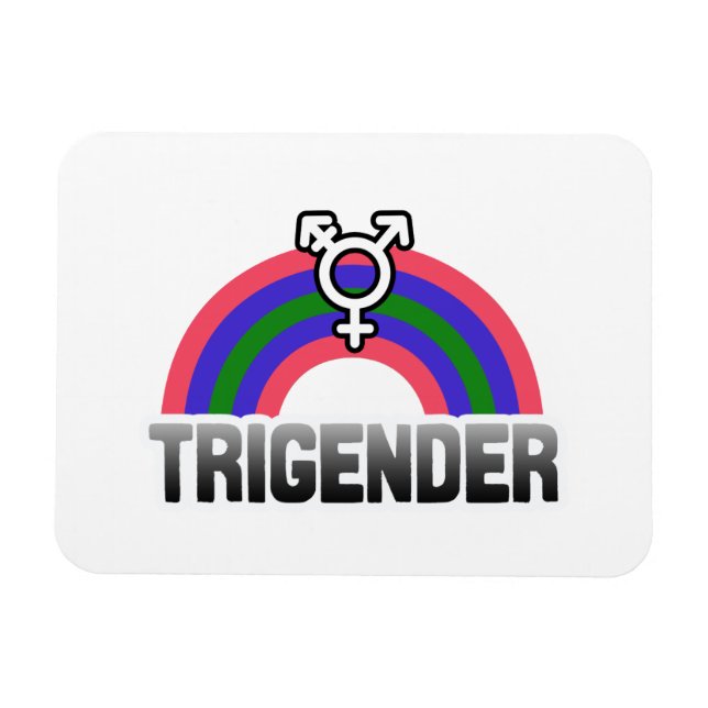 Magnet Flexible Fierté trigender (Horizontal)