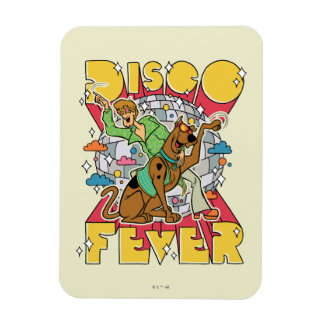 Magnet Flexible Fièvre de Disco avec Scooby et Shaggy