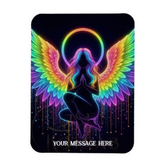 Magnet Flexible Figure céleste mystique féminine colorée