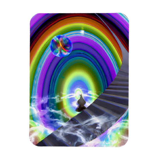 Magnet Flexible Figure de mystère au Stargate interdimensionnel (Vertical)