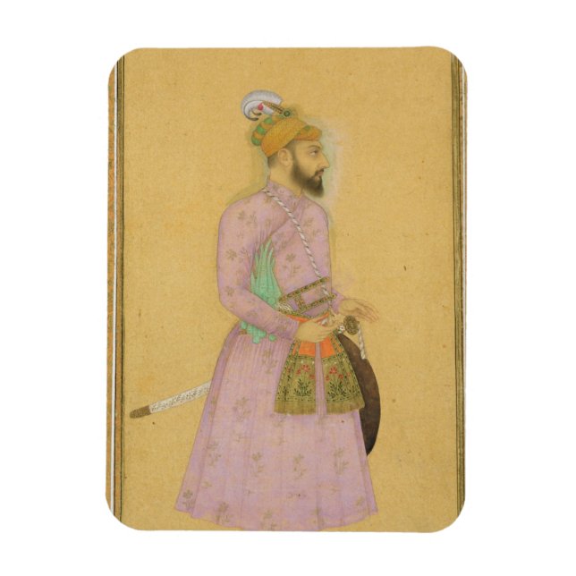 Magnet Flexible Figure debout d'un prince moghol, du Petit (Vertical)