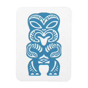 Magnet Flexible Figure symbole Tikki bleu de bonne chance