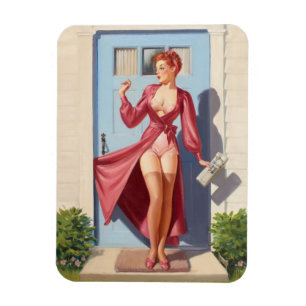 Magnet Flexible Fille de couverture du journal du matin