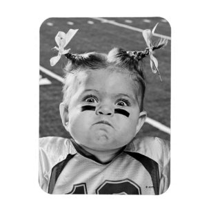 Magnet Flexible Fille de football
