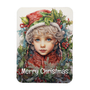 Magnet Flexible Fille de Noël Custom 13 de 25