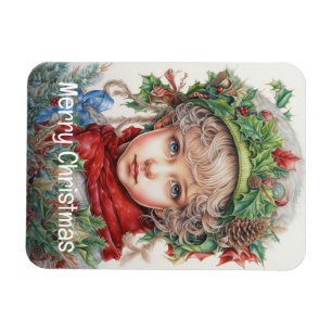 Magnet Flexible Fille de Noël Personnalisée 11 sur 25