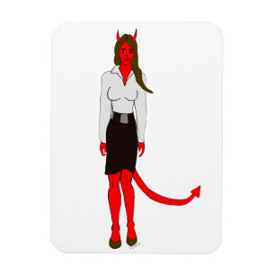 Magnet Flexible fille diable