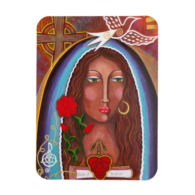Magnet Flexible "Fille du Divin" (Vertical)