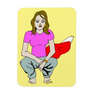 Magnet Flexible fille foy