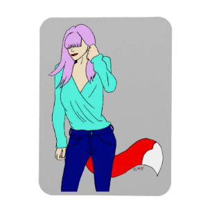 Magnet Flexible fille foy