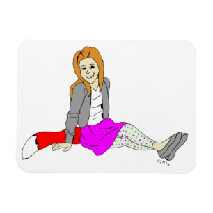 Magnet Flexible fille foy