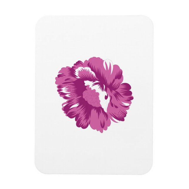 Magnet Flexible Fille, Pale Megenta, Santé Royale (Vertical)