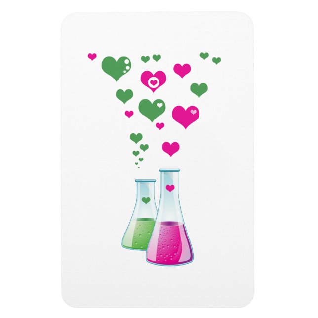 Magnet Flexible Flacon, Erlenmeyer, Bécher, Chimie, Laboratoire (Vertical)