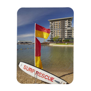 Magnet Flexible Flags and surf rescue board