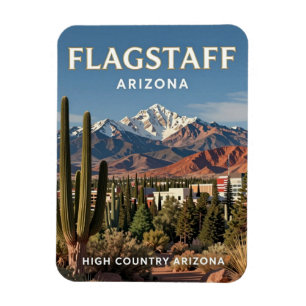 Magnet Flexible Flagstaff Arizona Voyage dans l'Héritage Montagnar