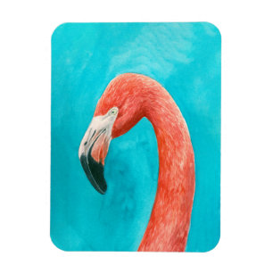 Magnet Flexible Flamant rose