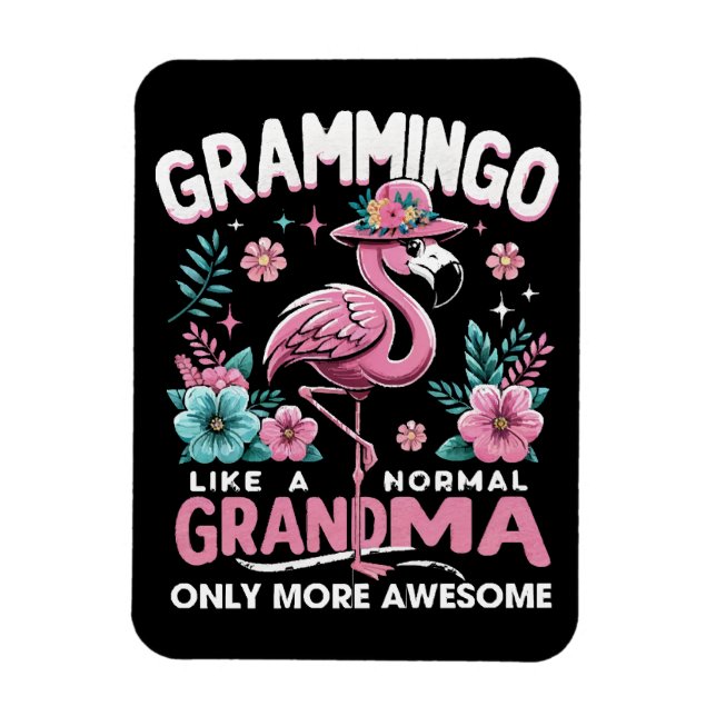 Magnet Flexible Flamant rose Tropical Twilight (Vertical)