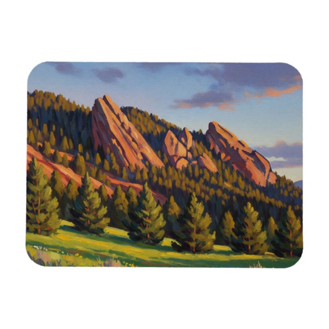 Magnet Flexible Flatirons Colorado Voyage (Horizontal)