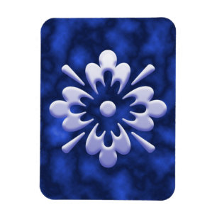 Magnet Flexible Fleur Abstraite