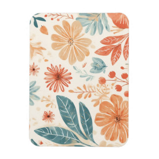 Magnet Flexible Fleur Abstraite