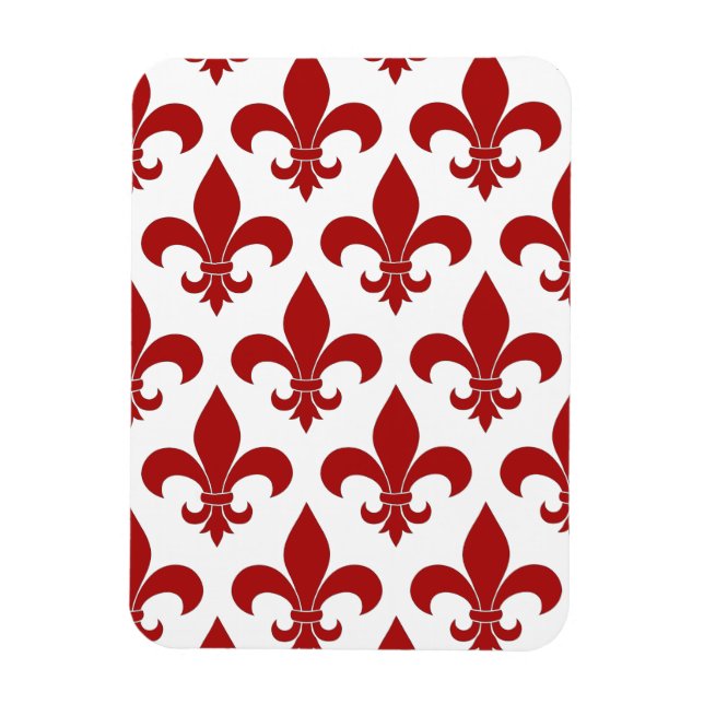 Magnet Flexible Fleur de lis motif Paris (Vertical)