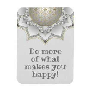 Magnet Flexible Fleur De Vie - Blossoms Mandala 1