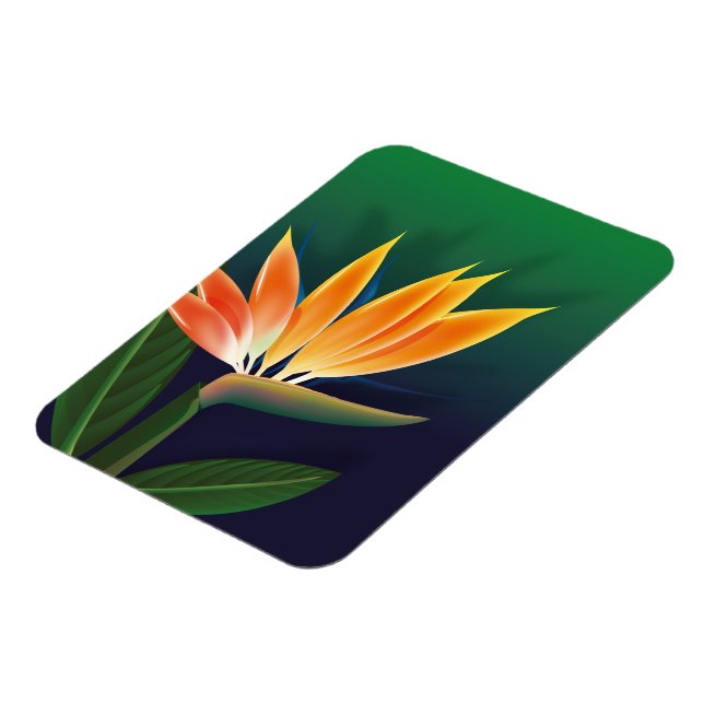 Magnet Flexible Fleur d'oiseau de paradis (Côté Gauche)