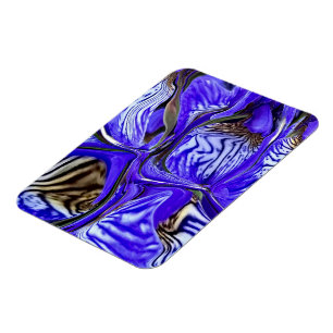 Magnet Flexible Fleur Iris Violet Flexible