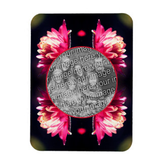 Magnet Flexible Fleur Rouge Dans Le Cadre Sunlight Ajouter Votre P