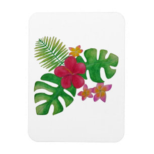 Magnet Flexible Fleur tropicale