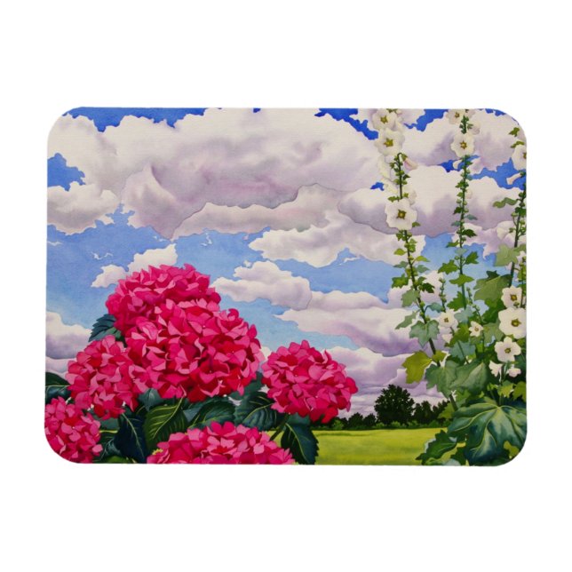 Magnet Flexible Fleurs au bord d'une prairie 2008 (Horizontal)