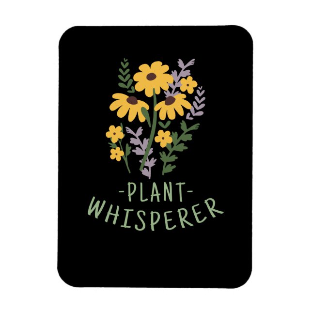 Magnet Flexible Fleurs - Chuchoteur de Plantes (Vertical)