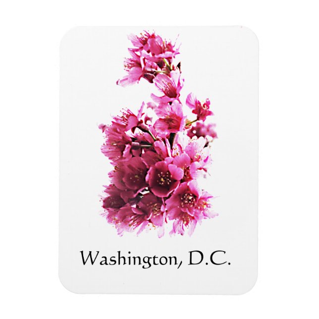 Magnet Flexible Fleurs de cerisiers à Washington, D.C. (Vertical)