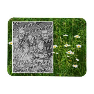 Magnet Flexible Fleurs De Faisceau En Champ Ajouter Votre Photo