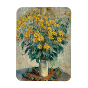 Magnet Flexible Fleurs de topinambour, 1880 (huile sur la toile)