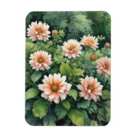 Fleurs Élégance Aquarelle Végétale